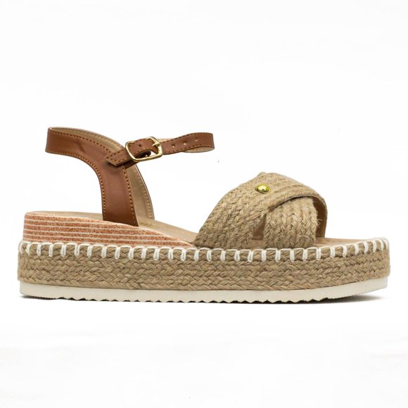 Sandalias para Mujer Bibik Scarpe 1203 beige 23.5