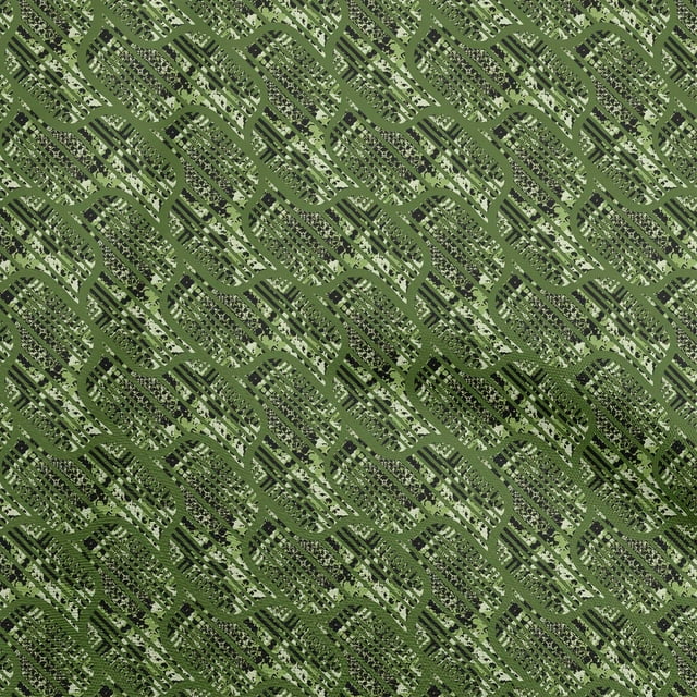 oneOone Velvet Forest Green Fabric Texture Sewing Craft Projects Fabric Prints By Yard 58 Inch Wide