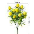 thumbnail image 3 of Bonsái artificial simulado en maceta, decoración para sala de estar, mesa de comedor, decoración en maceta para el hogar, simulación de plástico, plantas de frutas y verduras en macetas., 3 of 6