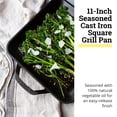 thumbnail image 2 of Grill Pan Lodge, de hierro fundido, colección Chef, 28 cm, presazonada, 2 of 7