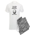 thumbnail image 1 of CafePress - A Day Without Golf Pajamas - Men's Light Pajamas, 1 of 1