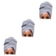 thumbnail image 4 of Turbante Nudo Interior Hijab Qarigey Envoltura Estiramiento Pañuelo Cabello Peinado Gorro Adornos para la Cabeza para Mujeres Gris, 4 of 6