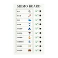 thumbnail image 2 of Tablero de Lista de Verificación para Niños DIY Disposición Razonable Lista de Verificación de Tareas Portátil con Papel Extraíble para el Hogar 10 Hojas Cartulina de Reemplazo, 2 of 11