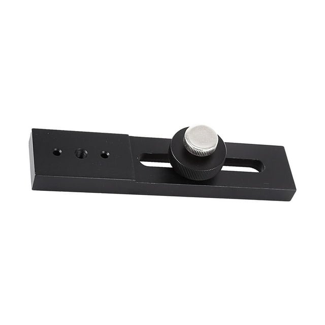 Adaptador de placa de montaje de cola de milano, placa de conexión ecuatorial, fácil de instalar, accesorios universales para telescopios astronómicos