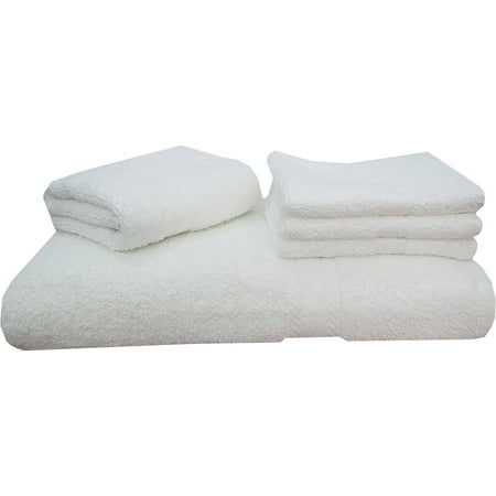 Mainstays 5pc Towel/sheet Set White