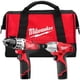 thumbnail image 1 of Combinación de taladro e impacto Milwaukee M12 inalámbrico 2494-22 con 2 varillas, 1 of 1