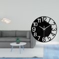 thumbnail image 2 of Bandeja De Acrílico Para Servir Alimentos Con Reloj Decorativo, Diseño Redondo, Silencioso Y Fácil De Leer, Para Baño, Tocador, Cafetería, Hotel, Oficina, Hogar Y Almacenamiento., 2 of 8