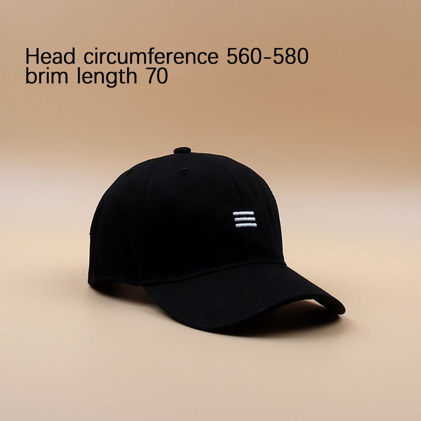 baseball cap brim length