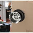 thumbnail image 3 of Dynasty Hardware 1830-ID-10B Classic Rosette, Crystal Style Individual Dummy Door Knob, Oil Rubbed Bronze, 3 of 3
