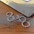 thumbnail image 4 of Anillo antiansiedad de plata de ley 925 Yashi 9, 4 of 5