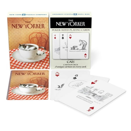 New York Puzzle Company Cat Cartoons Playing Cards Single Standard Deck price history on PriceWatchPro