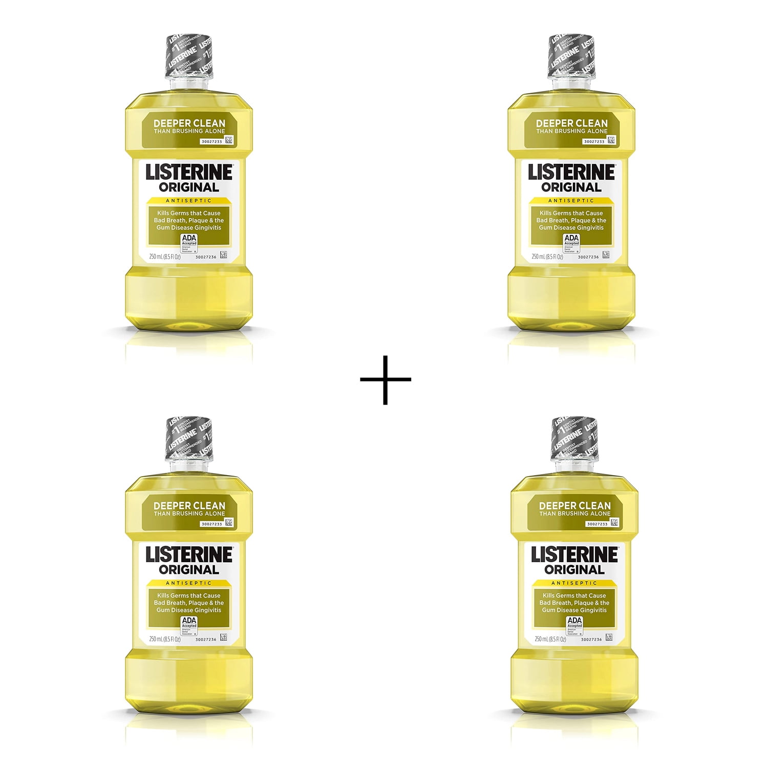 Listerine Original Oral Care Antiseptic Mouthwash with GermKilling