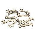 thumbnail image 1 of Minnieouse Paquete de 10 rebanadas de natural decoración familia palabra letras adornos granja fiesta arte decorativo artesanía regalo Accesorios de disfraces Minnieouse  AP010804-00, 1 of 6