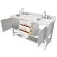 thumbnail image 3 of Ariel R061dwqovo Bayhill 60" Free Standing Double Basin Vanity Set - Grey, 3 of 7