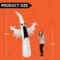 thumbnail image 5 of Joyfy 12ft Halloween Ghost Inflatable,Giant Ghosts inflatables with Build-in LEDs Outdoor Decorations,Blow Ups Halloween Yard Inflatables, 5 of 10