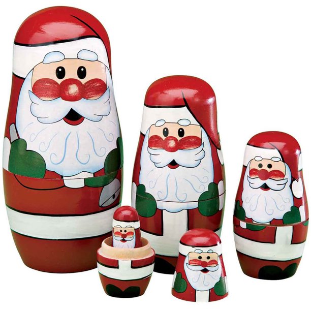 Santa Nesting Dolls