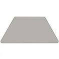 thumbnail image 2 of Flash Furniture, Seats 5, 30"x60" Trapezoid Activity Table with Grey Laminate Top and Adjustable Preschool Legs, 29 x 57 x 25.25 in, Gray, 2 of 5