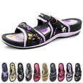 thumbnail image 1 of GP Signature Slide Sandals for Women: 6875 Purple, EU36 (US Size 5.5 - 6), 1 of 8