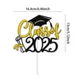 thumbnail image 3 of 4/3/2/1 sets 2025 Graduation Decorations Glittering Graduation Centerpiece for Tables Sticks Class of 2025 Grad Photo Centerpiece Party Decoration Supplies for College High School, 3 of 6