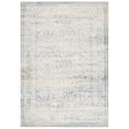 thumbnail image 2 of SAFAVIEH Blair Washable Christiana Abstract Machine Washable Area Rug, Ivory/Blue, 9' x 12', 2 of 13