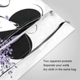 thumbnail image 3 of 2 Pack Wet Dry Bags,Violet Beauty Waterproof Reusable Dual Zipper Bags for Swimwear, Gym Clothes, Toiletries, Baby Diapers, 3 of 8