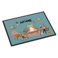 thumbnail image 1 of Carolines Treasures CK7922MAT Tapis d'Intérieur Ou d'Extérieur 18 x 27 Po Papillon Blanc Sable, 1 of 4