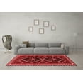 thumbnail image 3 of Ahgly Company Machine Washable Indoor Rectangle Persian Red Traditional Area Rugs, 8' x 12', 3 of 4