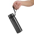 thumbnail image 4 of Termo de 650 ml para bebidas calientes, taza de viaje de acero inoxidable con aislamiento negro, 4 of 8