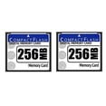 thumbnail image 1 of 2X 256MB Compact Flash Memory Card for Camera, Advertising Machine, Industrial Computer Card,2 x Compact Flash Card,White&blue, 1 of 8
