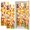 Color 3, variant on Classroom 2 Pcs School Locker Magnetic Wallpaper 12" x 36" Cute Space Rocket Smiling Planet Cartoon Maze Reusable Removable Locker Accessories Back to School Supplies