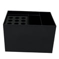thumbnail image 1 of Organizador de tijeras de barbería, soporte antideslizante para cepillos de peluquero de mascotas, Clips Negro 9 agujeros Yuyangstore Estante para tijeras, 1 of 8
