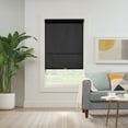 thumbnail image 2 of Eclipse Solar Cordless Light Filtering Privacy Roller Shade, Black, 27 x 72, 2 of 8
