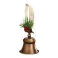 thumbnail image 2 of Adorno de campana de Navidad Hugo artesanía de metal decoración colgante, 2 of 9