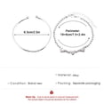 thumbnail image 3 of Fiudx Pulsera de Corazón, Tenis Rodiada, Pulsera Delicada con Gráfico de Corazón, Diseño Minimalista Estilo Romántico, Ideal para Uso Diario, Accesorio de Moda para Mujer, Ideal para Las Cuatro Estac, 3 of 7