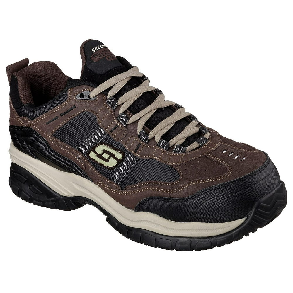 Skechers Work Men's Soft Stride Grinnel Athletic Composite Toe Safety ...