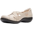 thumbnail image 1 of Zapato para Mujer Clarks Ashland Spin en Cuero Marfil con Tacón de 3.3 cm, 1 of 7