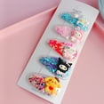 thumbnail image 2 of New children's hair accessories baby hairpin cute cartoon Sanrio quicksand clip hairpin BB broken hair bangs clip women, 2 of 5