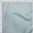 thumbnail image 4 of oneOone Rayon Light Blue Fabric Asian Kawaii Craft Projects Decor Fabric Printed By The Yard 56 Inch Wide, 4 of 4