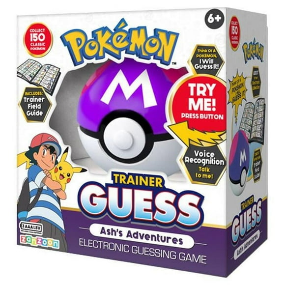 Zanzoon ZZN10280 Pokemon-Trainer Guess-Ashs Adventures Board Games