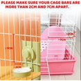 thumbnail image 2 of Dispensador de agua para conejos, 600 ml, bebedero automático para conejos, biberón antigoteo para cobayas, biberón para hámster para conejos, chinchillas, 2 of 5