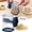 Blue, variant on 1PCS Manual Nut Grinder Portable Dried Fruit Crusher Hand Peanut Masher Walnut Chocolate Chopper With Cover Kitchen Tool Accessories