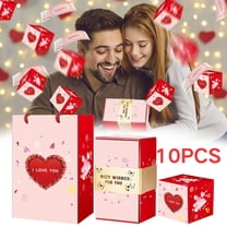 Valentine's Day Surprise Gift Box, Surprise Money Box Pop Out, Pop Up Cash Box Valentines Explosion Box