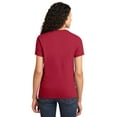 thumbnail image 2 of Port & Company LPC61 Ladies Essential Tees, Red - Large, 2 of 6