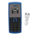 thumbnail image 1 of BM01 - Smallest 2 in 1 Miniature Mobile Phone with Bluetooth Speaker, Dual SIM Card, GSM, Blue, 1 of 4