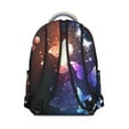 thumbnail image 3 of Butterfly Fashion Backpack for Students&nbsp;– Water-Resistant, Laptop-Friendly, Adjustable Straps, Roomy Pockets for Books & Essentials, 3 of 6