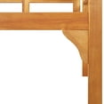 thumbnail image 3 of vidaXL Patio Bench 49.2" Solid Wood Acacia, 3 of 6