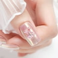 thumbnail image 6 of UDIYO Women Sparkling Bear Pattern Resin Nail Art Sequin Sticker for DIY, 6 of 6