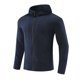thumbnail image 3 of pstuiky camisa de manga larga para hombre, Chaqueta deportiva de manga larga con capucha y cremallera para hombre, color liso, con forro polar elástico salir tops xxl, 3 of 6