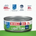 thumbnail image 2 of Bumble Bee ChunkUMRT&nbsp;Light Tuna In Water, 5 oz Cans (Pack of 24) - Wild Caught Skipjack Tuna - 23g Protein Per Serving - MSC Certified Sustainable Seafood, Non-GMO, Gluten Free, Kosher, 2 of 3