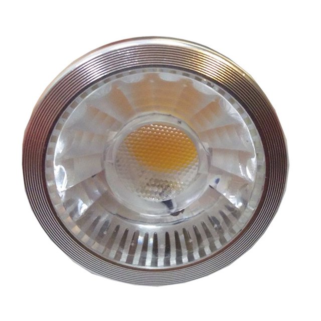 5pcs COB 5-6W GU10 LED Spotlight 85-265V Cob Wafer Chip Width Constant Pressure ,Energy Efficient